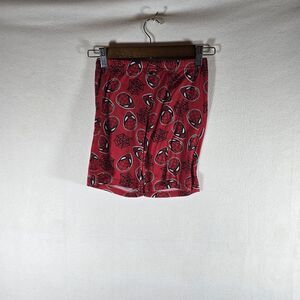 Marvel Boys Spider Man Shorts, Boys Size 6/7, Red